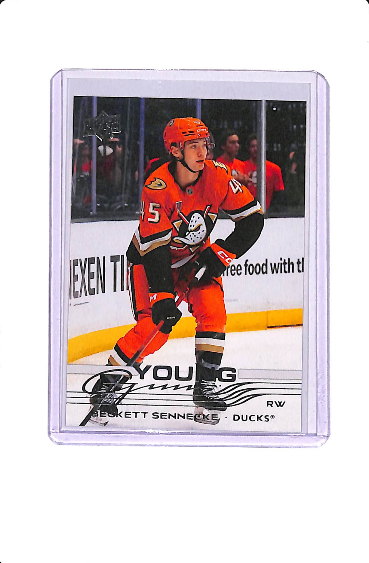 2025-26 UPPER DECK EXTENDED SERIES BECKET SENNECKE YOUNG GUNS #701