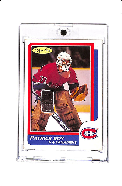 1986-87 UPPER DECK O-PEE-CHEE PATRICK ROY ROOKIE #53