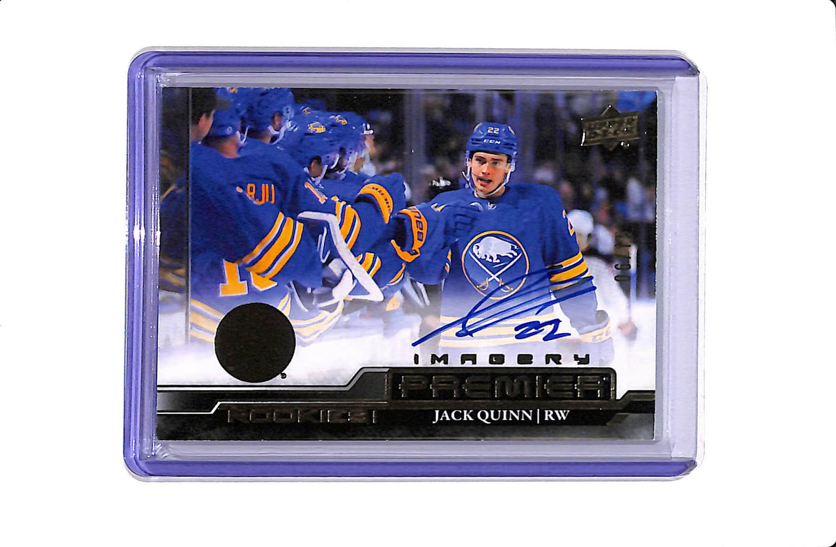 2022-23 UPPER DECK PREMIER JACK QUINN PREMIER IMAGERY AUTO /15 #PDAR-JQ