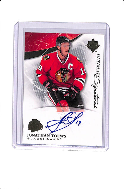 2010-11 UPPER DECK ULTIMATE JONATHAN TOEWS ULTIMATE SIGNATURES #US-TO