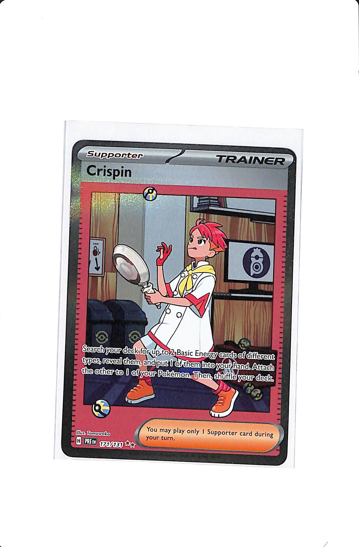 Crispin Prismatic Evolutions Special Illustration Rare 171/131