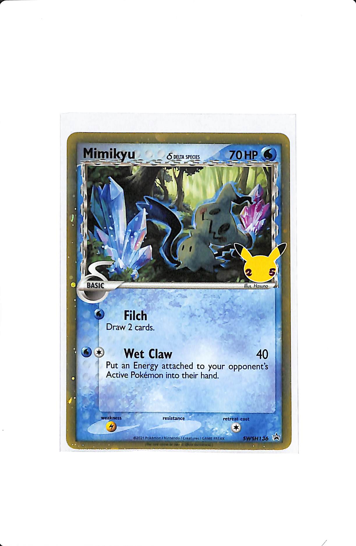 Mimikyu (Delta Species) Sword & Shield Promo Promo SWSH136