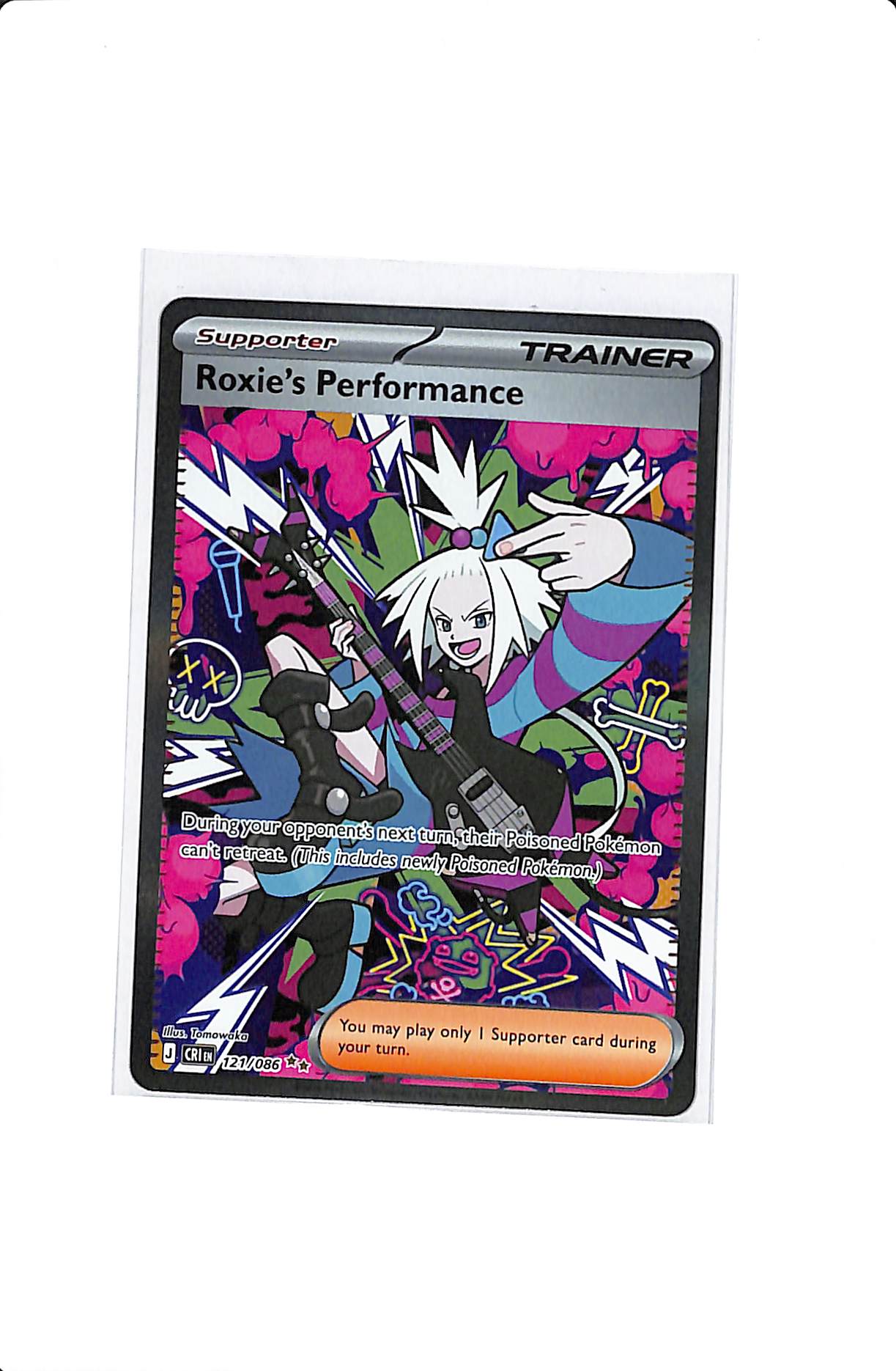 Roxie's Performance Chaos Rising Special Illustration Rare 121/086