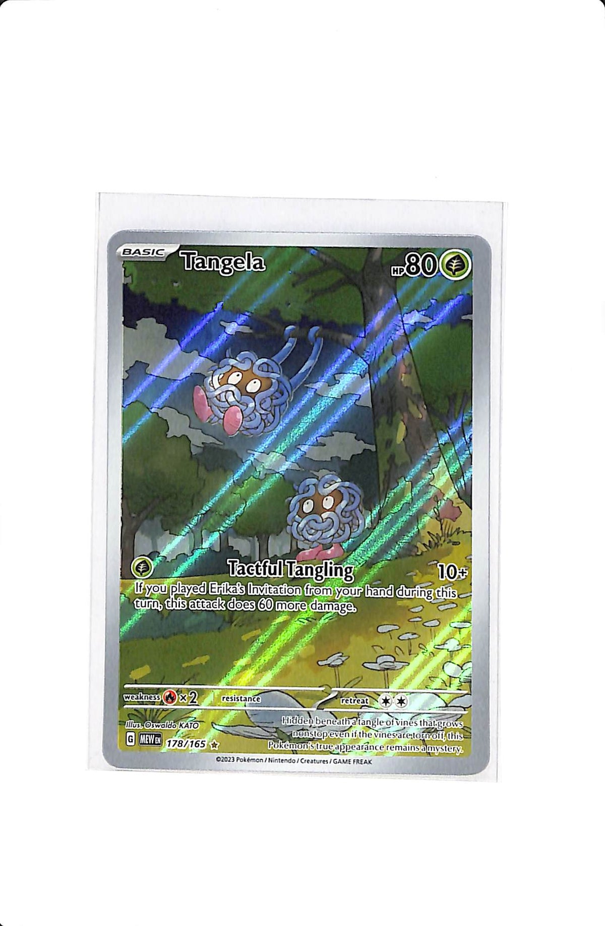 Tangela SV: 151 Illustration Rare 178/165