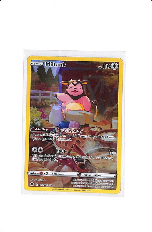 Miltank Crown Zenith: Galarian Gallery Holo Rare GG24/GG70