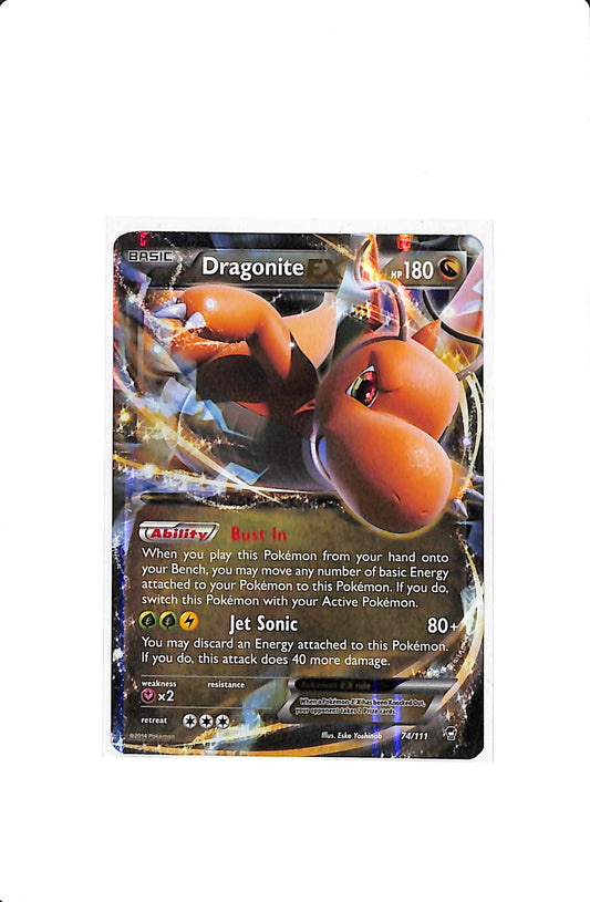 Dragonite EX Furious Fists Ultra Rare 74