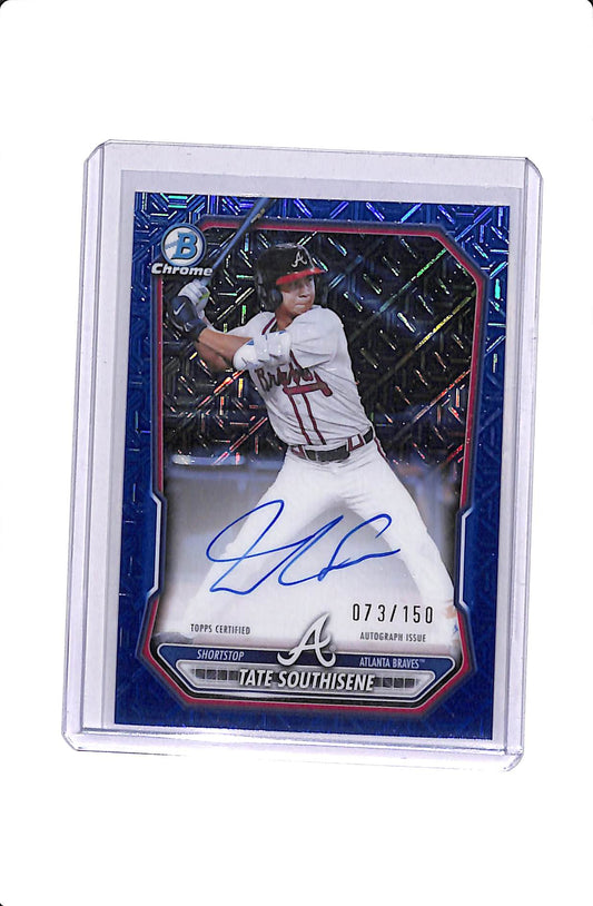 2026 TOPPS BOWMAN CHROME TATE SOUTHISENE BLUE REFRACTOR /150 #BMA-TS
