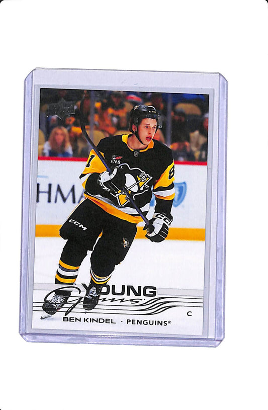 2025-26 UPPER DECK SERIES 2 BEN KINDEL YOUNG GUNS #453