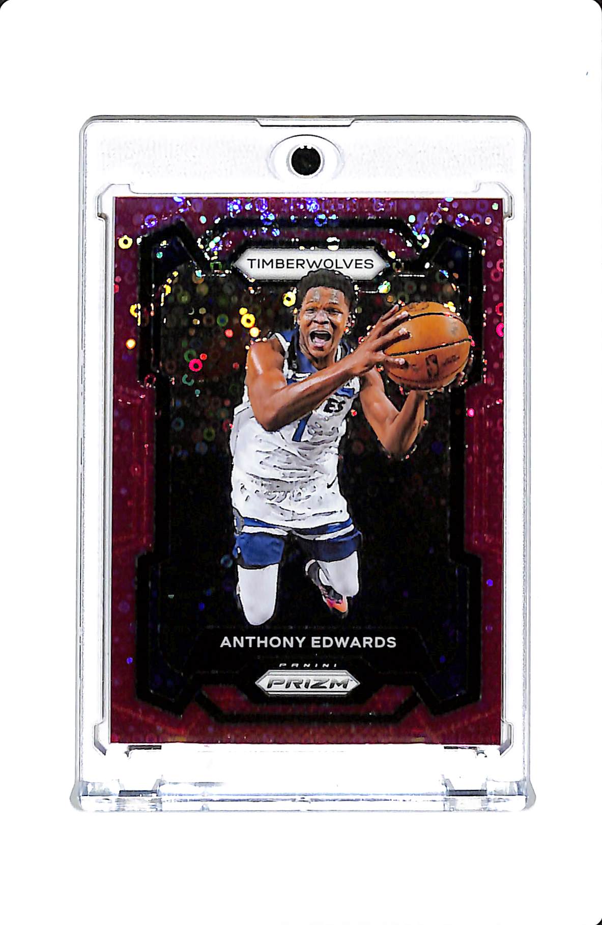 2023-24 PANINI PRIZM BASKETBALL FAST BREAK PINK ANTHONY EDWARDS 29/50