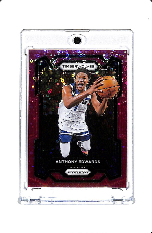 2023-24 PANINI PRIZM BASKETBALL FAST BREAK PINK ANTHONY EDWARDS 29/50