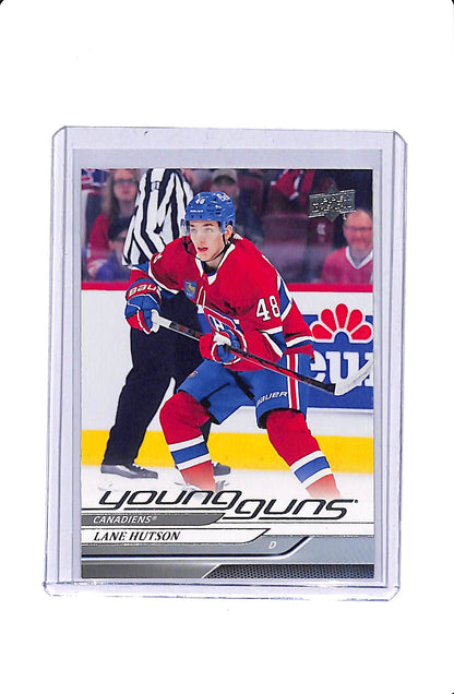 2024-25 UPPER DECK SERIES 1 LANE HUTSON YOUNG GUNS #229
