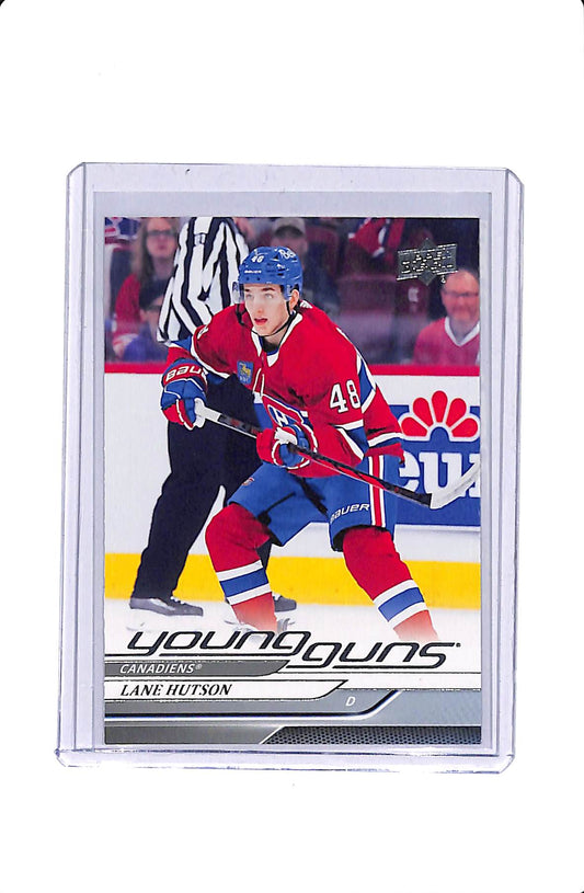 2024-25 UPPER DECK SERIES 1 LANE HUTSON YOUNG GUNS #229