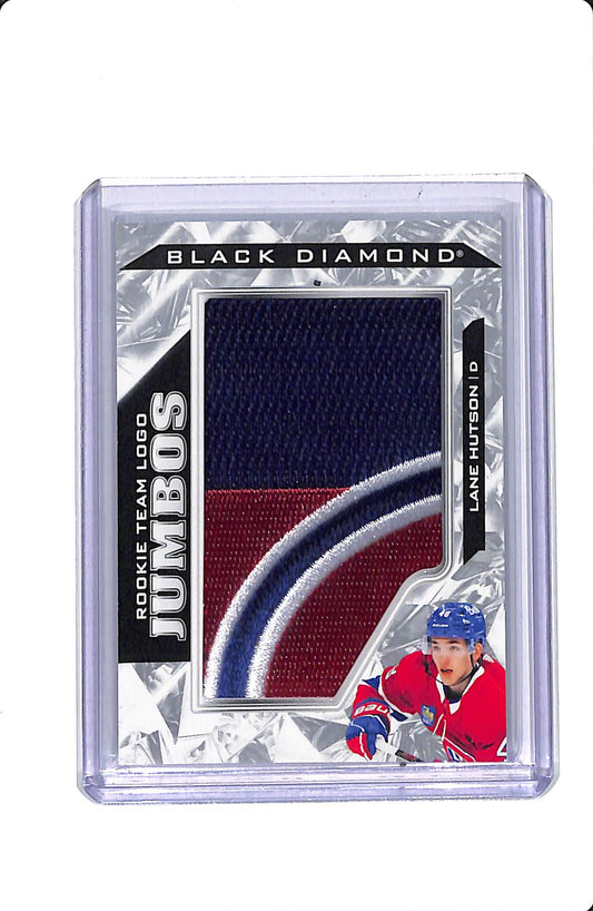2024-25 UD BLACK DIAMOND ROOKIE TEAM LOGO JUMBOS LANE HUTSON #RTL-LH