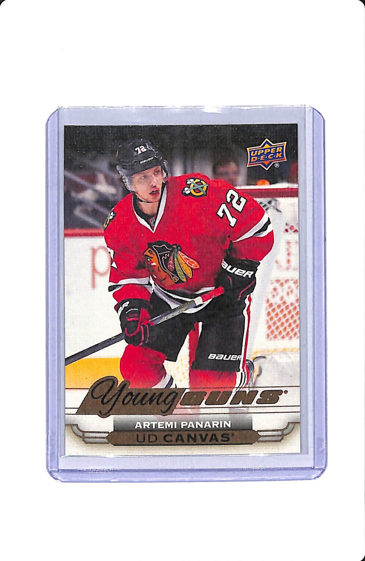 2015-16 UD SERIES ONE HOCKEY ARTEMI PANARIN YOUNG GUNS CANVAS