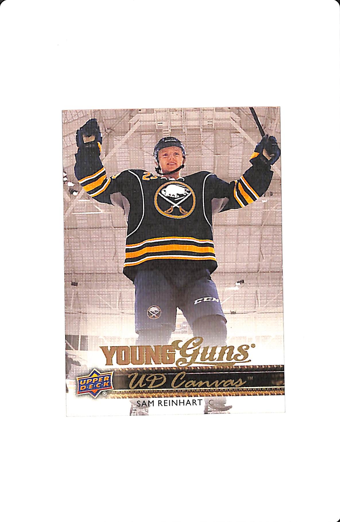 2014-15 UD SERIES ONE HOCKEY SAM REINHART YOUNG GUNS CANVAS
