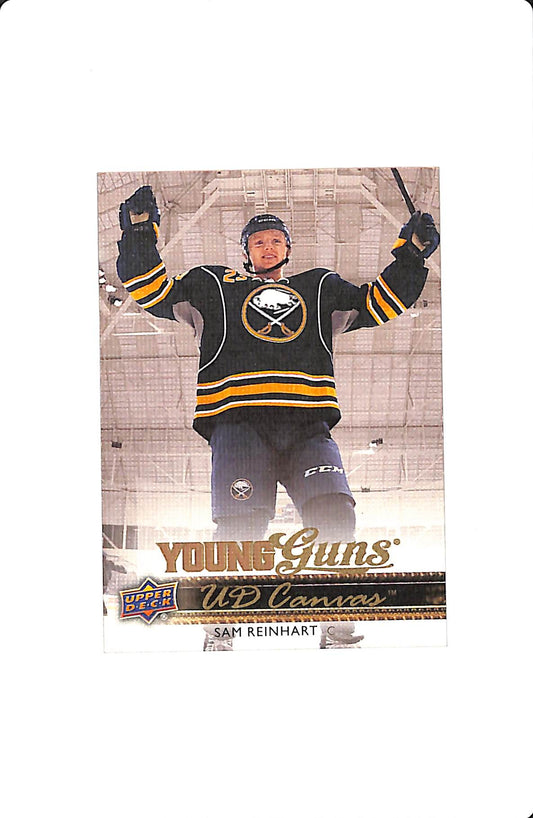 2014-15 UD SERIES ONE HOCKEY SAM REINHART YOUNG GUNS CANVAS