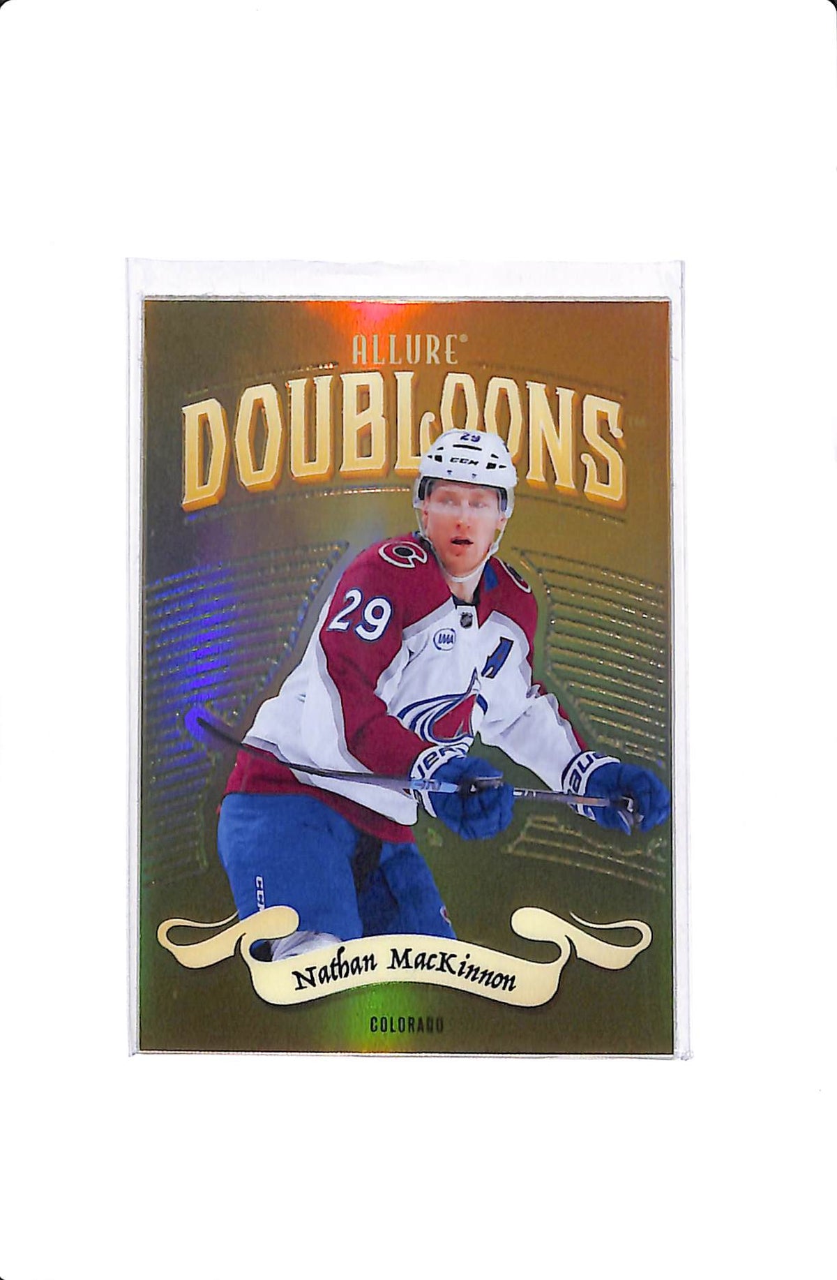 2025-26 UPPER DECK ALLURE NATHAN MACKINNON #DB-41 DOUBLOONS