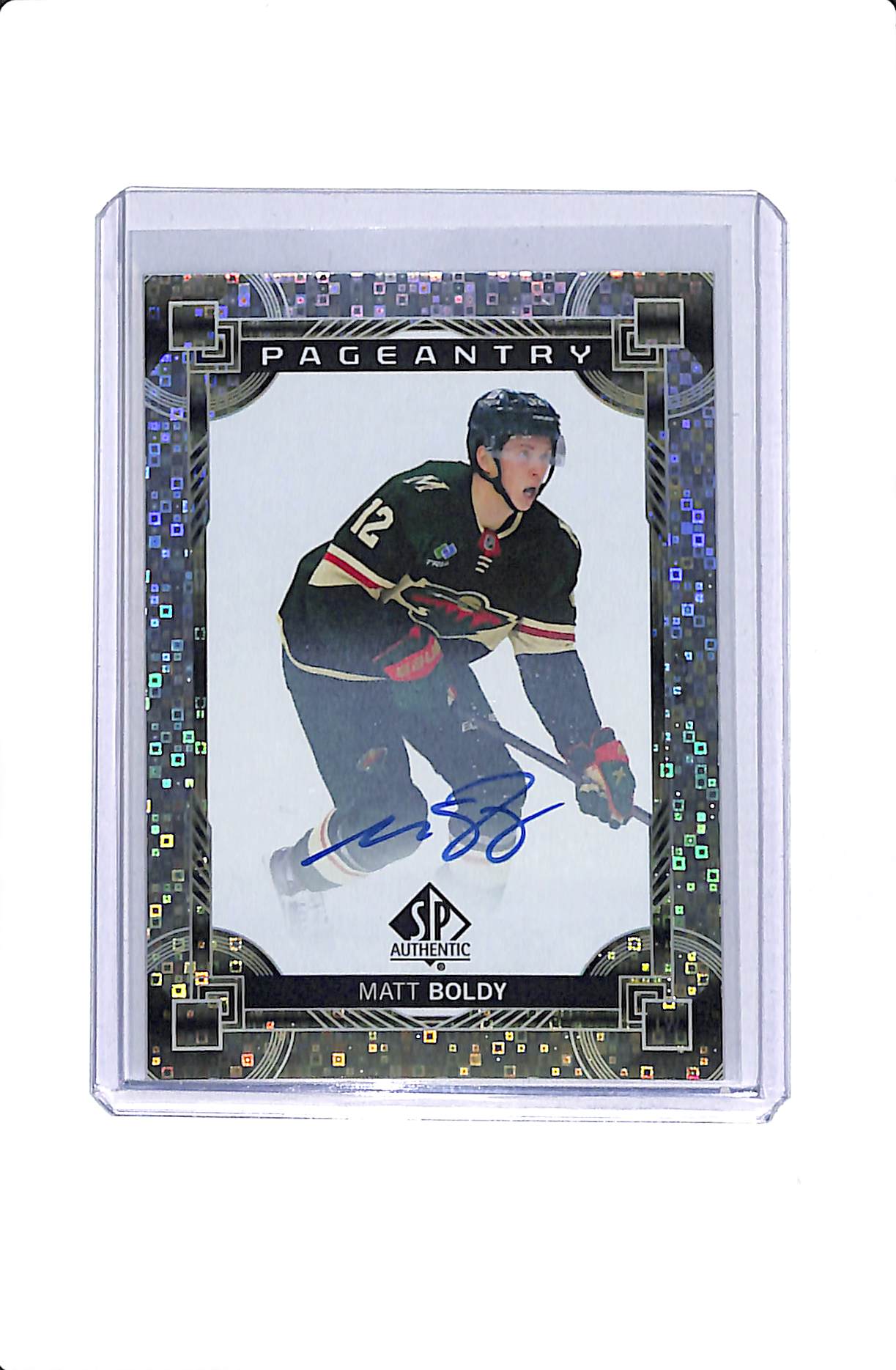 2024-25 UPPER DECK SP AUTHENTIC MATT BOLDY PAGEANTRY AUTO #P-57