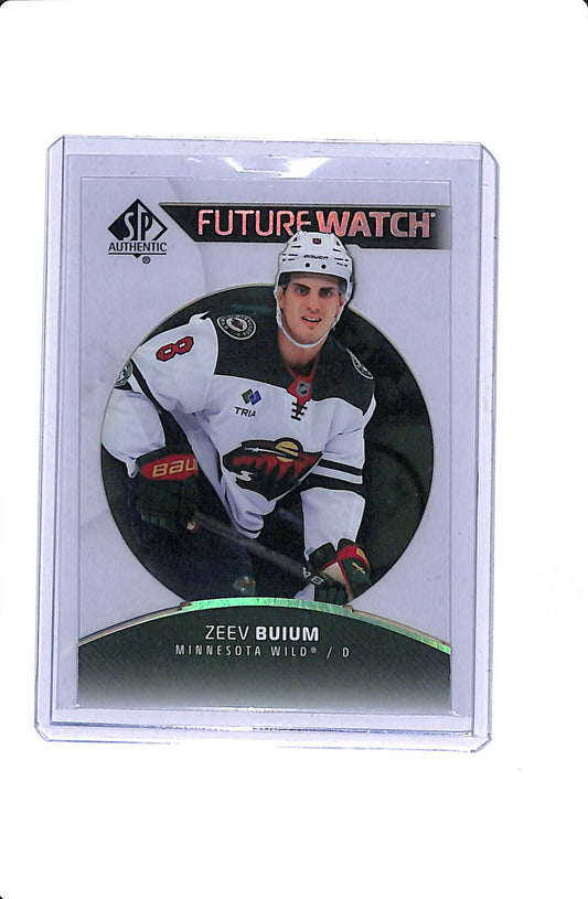 2025-26 UD SP AUTHENTIC ZEEV BUIUM FUTURE WATCH ACETATE SSP #150