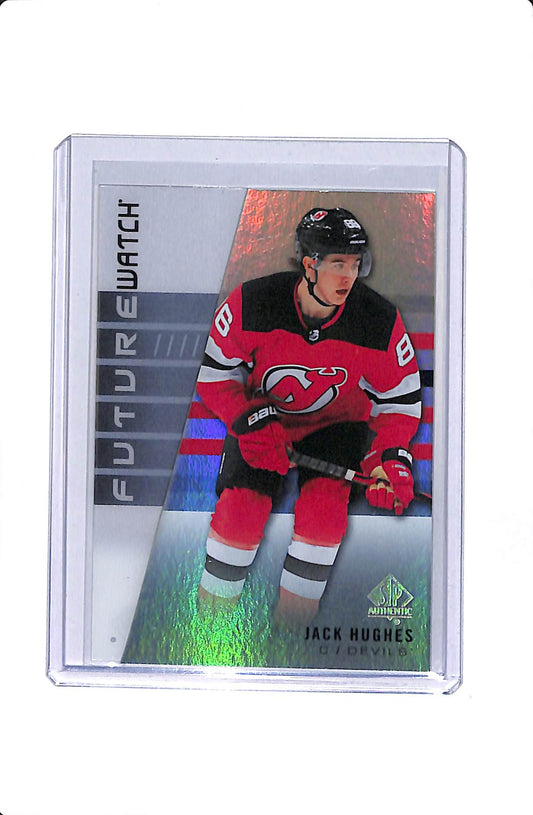2025-26 UD SP AUTHENTIC JACK HUGHES FUTURE WATCH ACETATE SSP #148