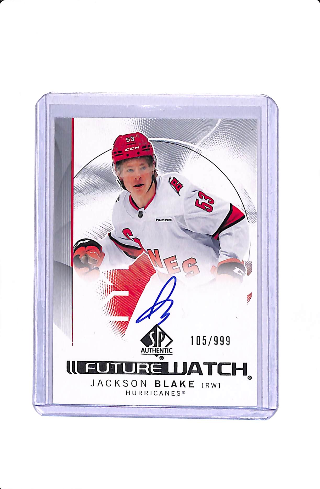 2024-25 UPPER DECK SP AUTHENTIC JACKSON BLAKE #137 FUTURE WATCH AUTO /999
