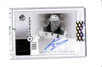 2024-25 UPPER DECK CLEAR CUT KIRILL KAPRIZOV SIGN OF THE TIMES #SOT-KK