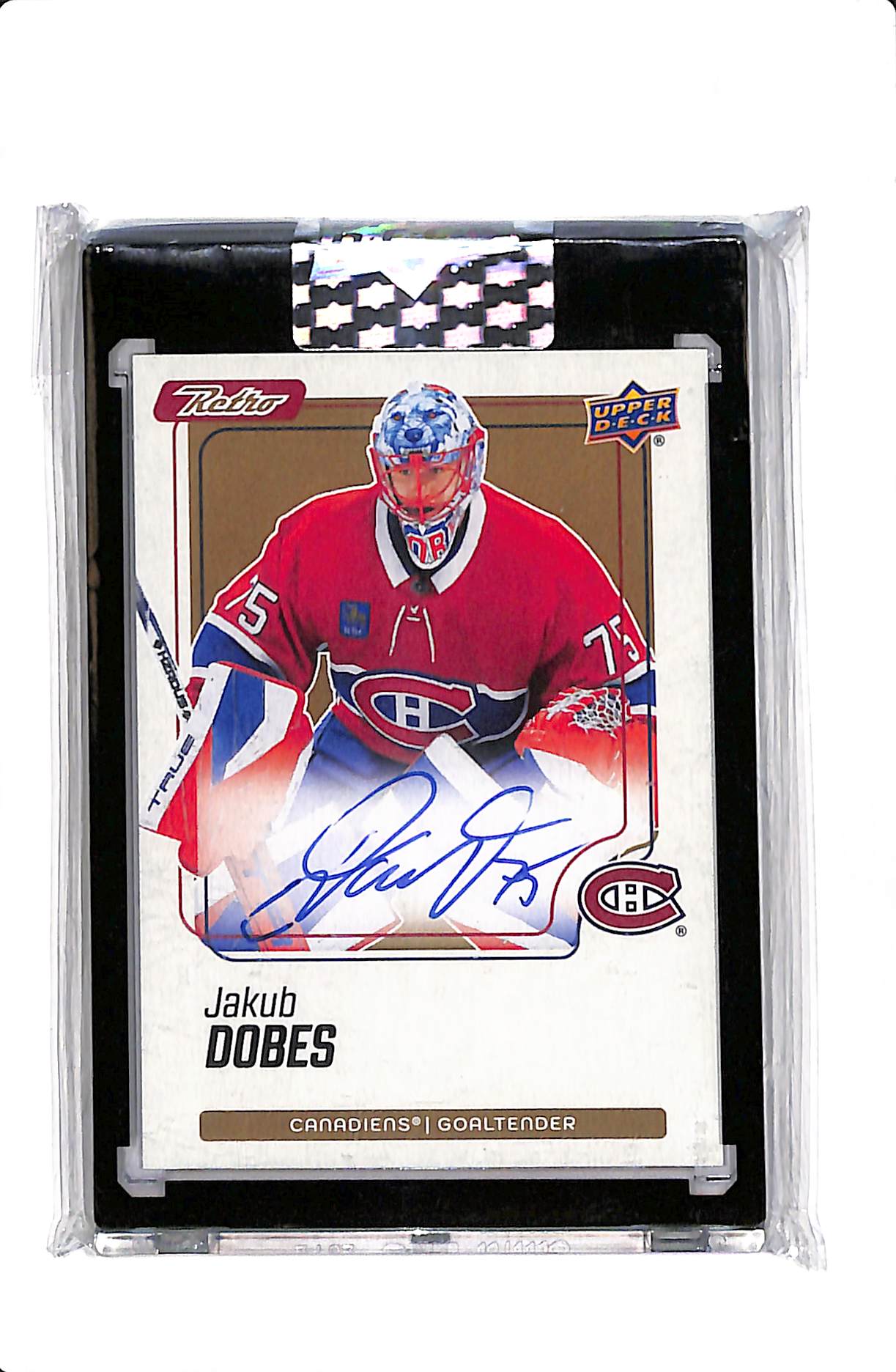 2025-26 UD CLEAR CUT JAKUB DOBES RETRO AUTO #RA-DO