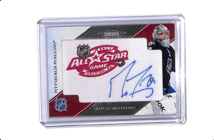 2011 PANINI DOMINION MARC-ANDRE FLEURY #18 ALL-STAR PATCH AUTO /15
