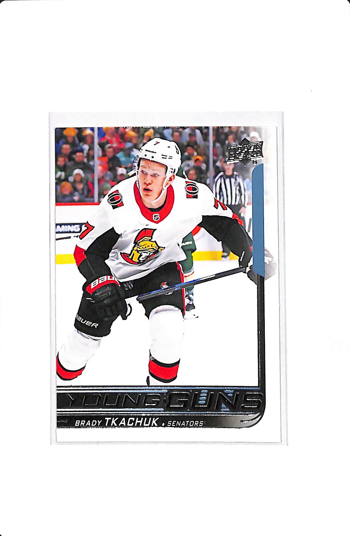 2018-19 UPPER DECK SERIES 2 BRADY TKACHUK YOUNG GUNS #499