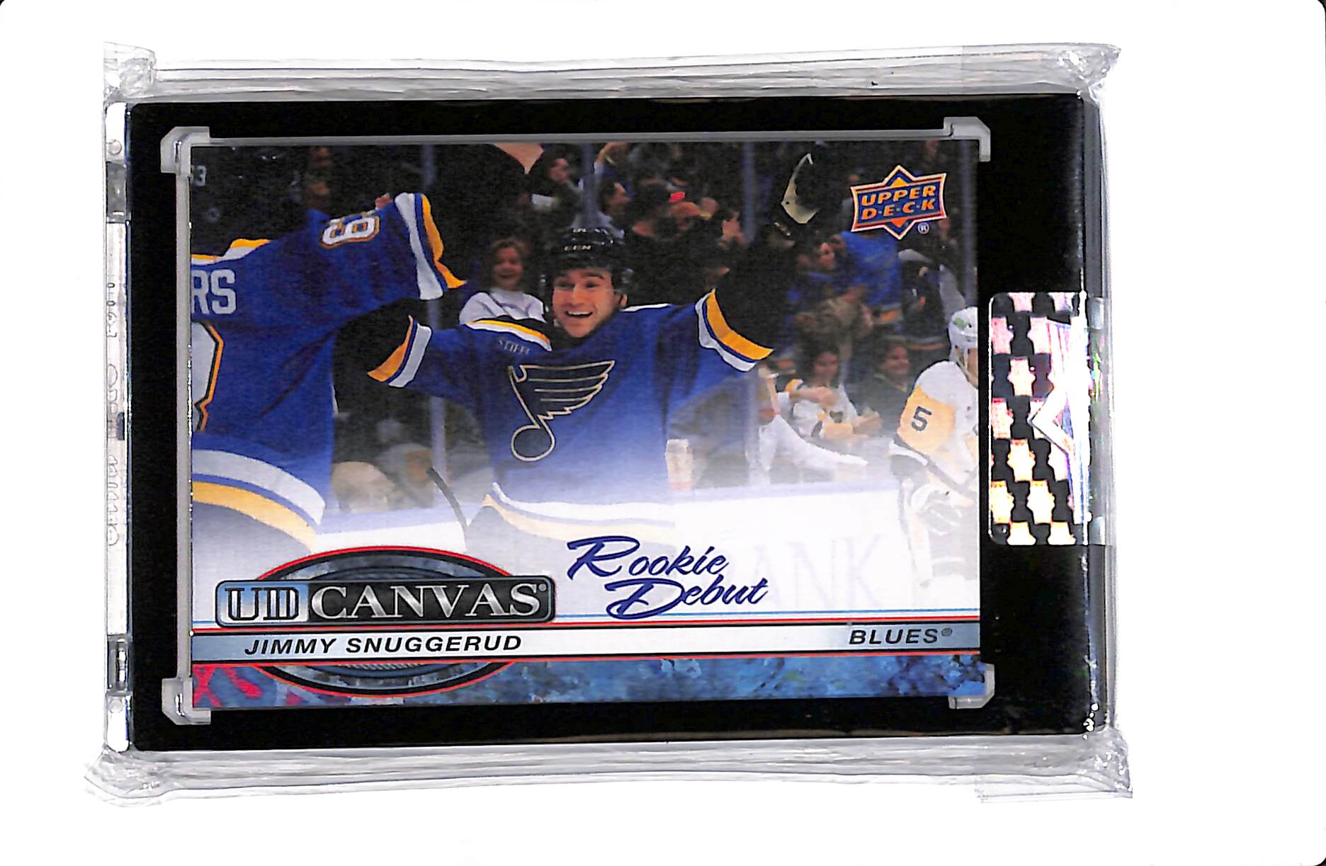 2025-26 UPPER DECK CLEAR CUT JIMMY SNUGGERUD CANVAS ROOKIE DEBUT #CD-JS