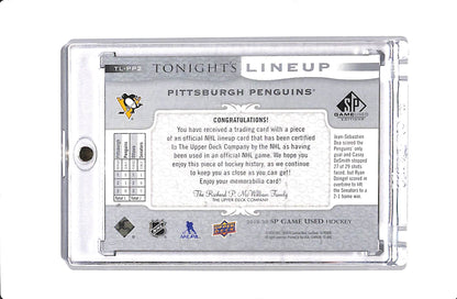 2019-20 UPPER DECK SP GAME USED JAKE GUENTZEL TONIGHT'S LINEUP 1/1 #TL-PP2