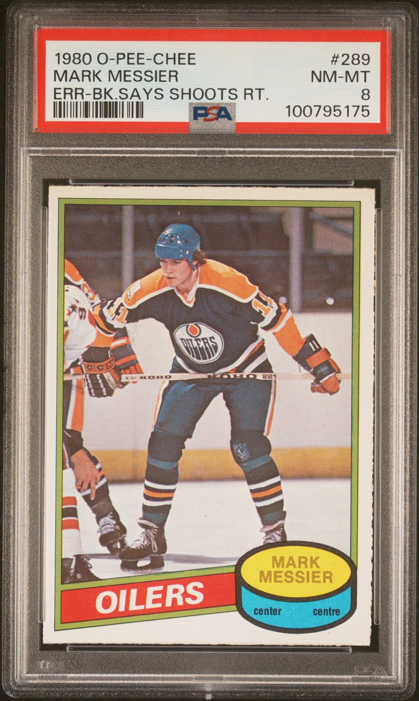 1980 O-PEE-CHEE MARK MESSIER 