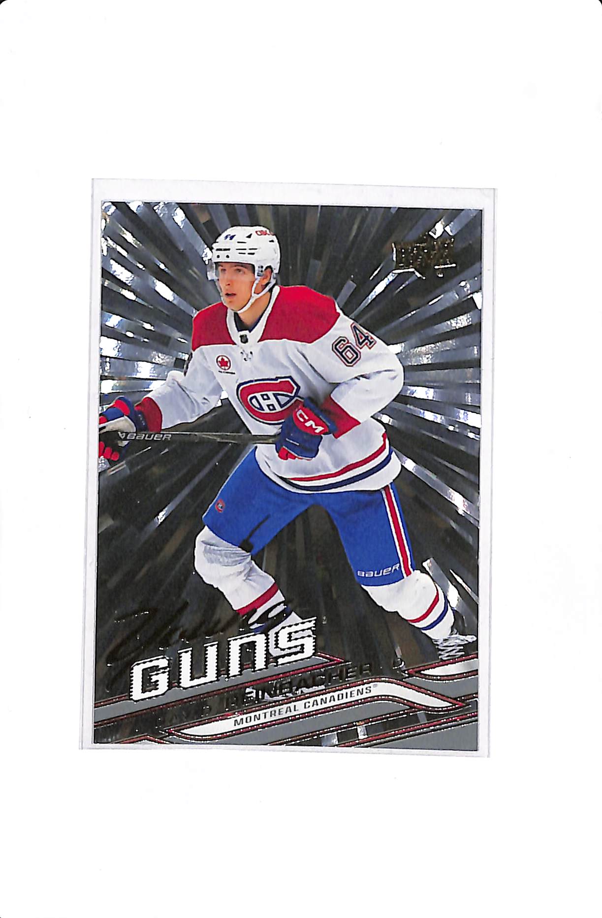 2026-27 UPPER DECK SERIES 1 DAVID REINBACHER #222 OUTBURST YOUNG GUNS