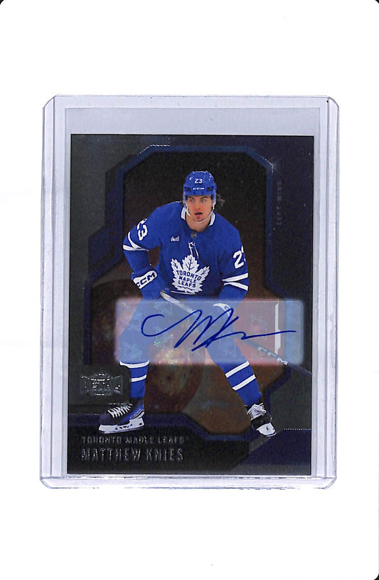 2024-25 METAL UNIVERSE HOCKEY MATTHEW KNIES AUTO