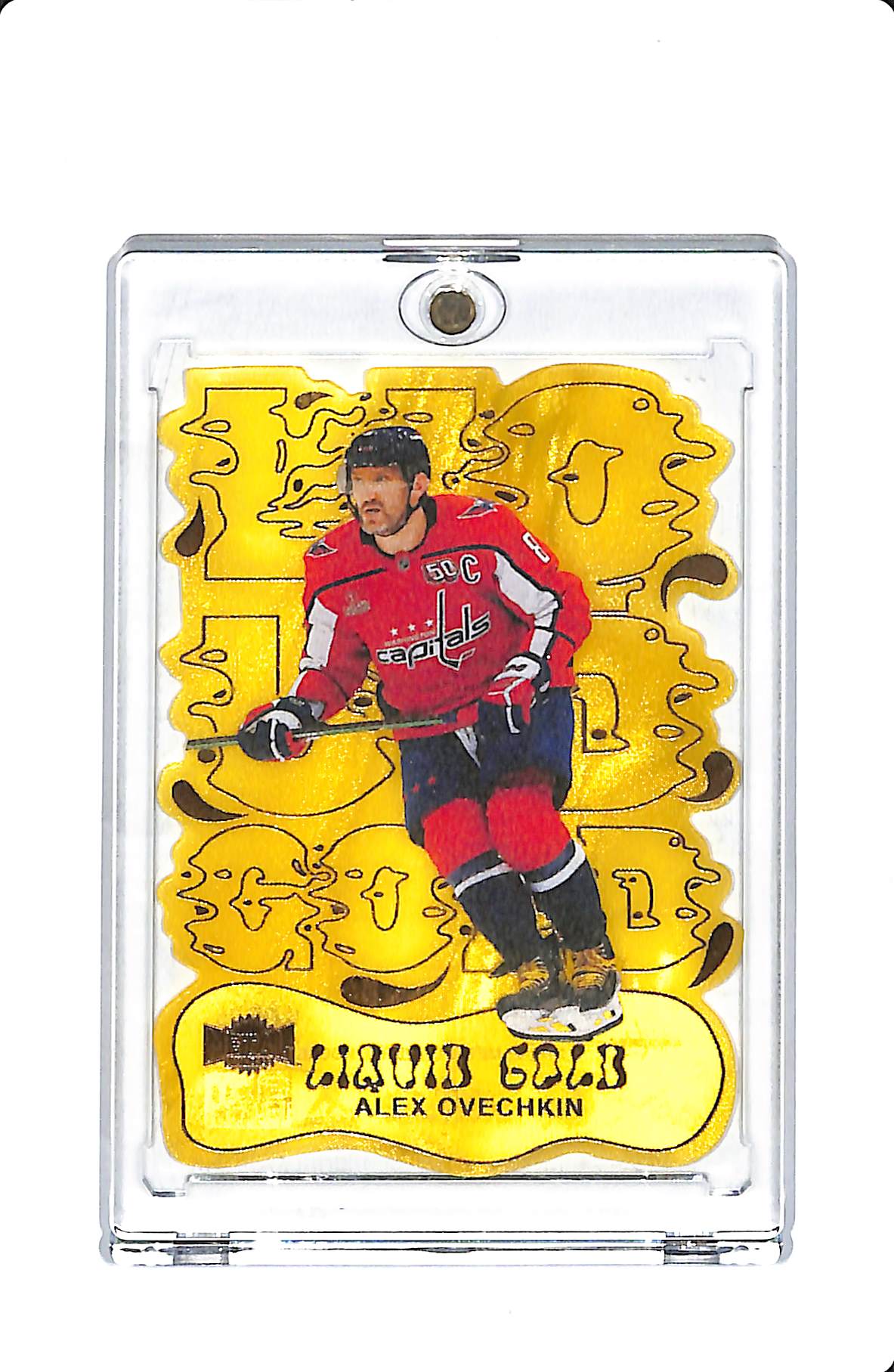 2024-25 METAL UNIVERSE HOCKEY LIQUID GOLD ALEX OVECHKIN 6/25