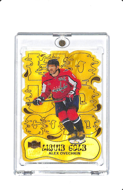 2024-25 METAL UNIVERSE HOCKEY LIQUID GOLD ALEX OVECHKIN 6/25