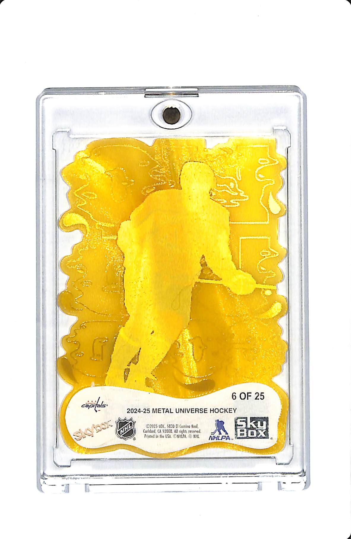 2024-25 METAL UNIVERSE HOCKEY LIQUID GOLD ALEX OVECHKIN 6/25