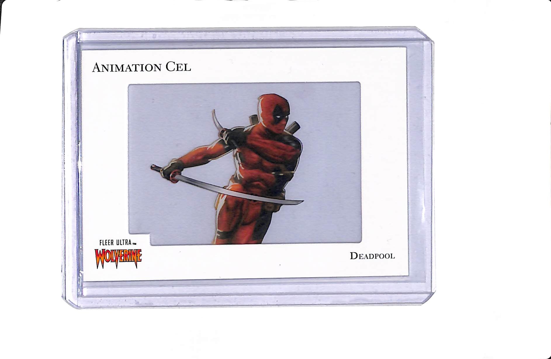 2022 FLEER MARVEL ULTRA WOLVERINE DEADPOOL ANIMATION CEL #26