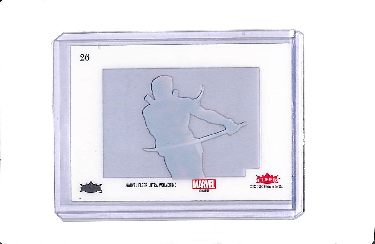 2022 FLEER MARVEL ULTRA WOLVERINE DEADPOOL ANIMATION CEL #26