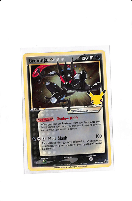 Greninja Star Sword & Shield Promo SWSH144