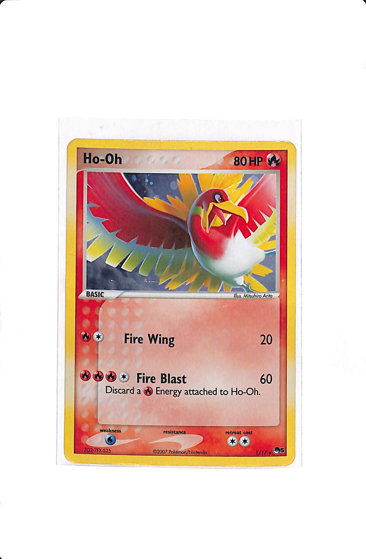 Ho-oh POP Series 5 Rare 1