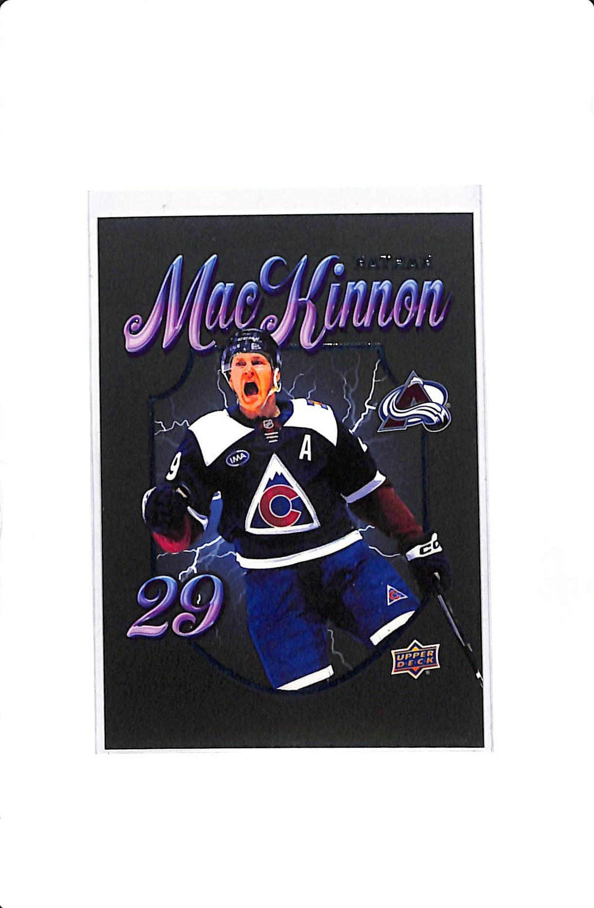 2025-26 UPPER DECK SERIES 1 NATHAN MACKINNON BOOTLEG SSP #BL-6