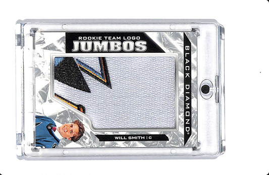 2024-25 UPPER DECK BLACK DIAMOND WILL SMITH ROOKIE TEAM LOGO JUMBOS