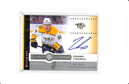 2024-25 UPPER DECK ULTIMATE COLLECTION ULTIMATE EMBLEMS ZACHARY L'HEUREUX AUTO