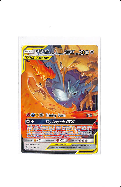 MOLTRES & ZAPDOS & ARTICUNO GX 44/68