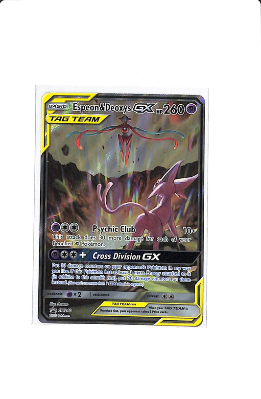 Espeon & Deoxys GX Sun & Moon Promo SM240