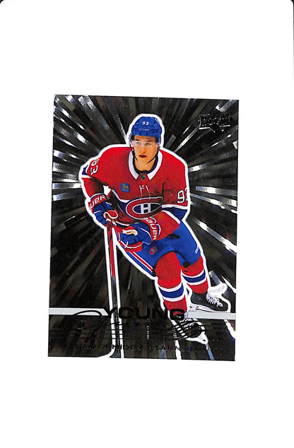 2025-26 UPPER DECK SERIES 1 IVAN DEMIDOV YOUNG GUNS OUTBURST #205