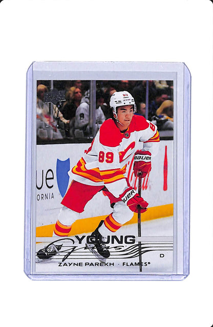 2025-26 UPPER DECK SERIES 1 YOUNG GUNS ZAYNE PAREKH