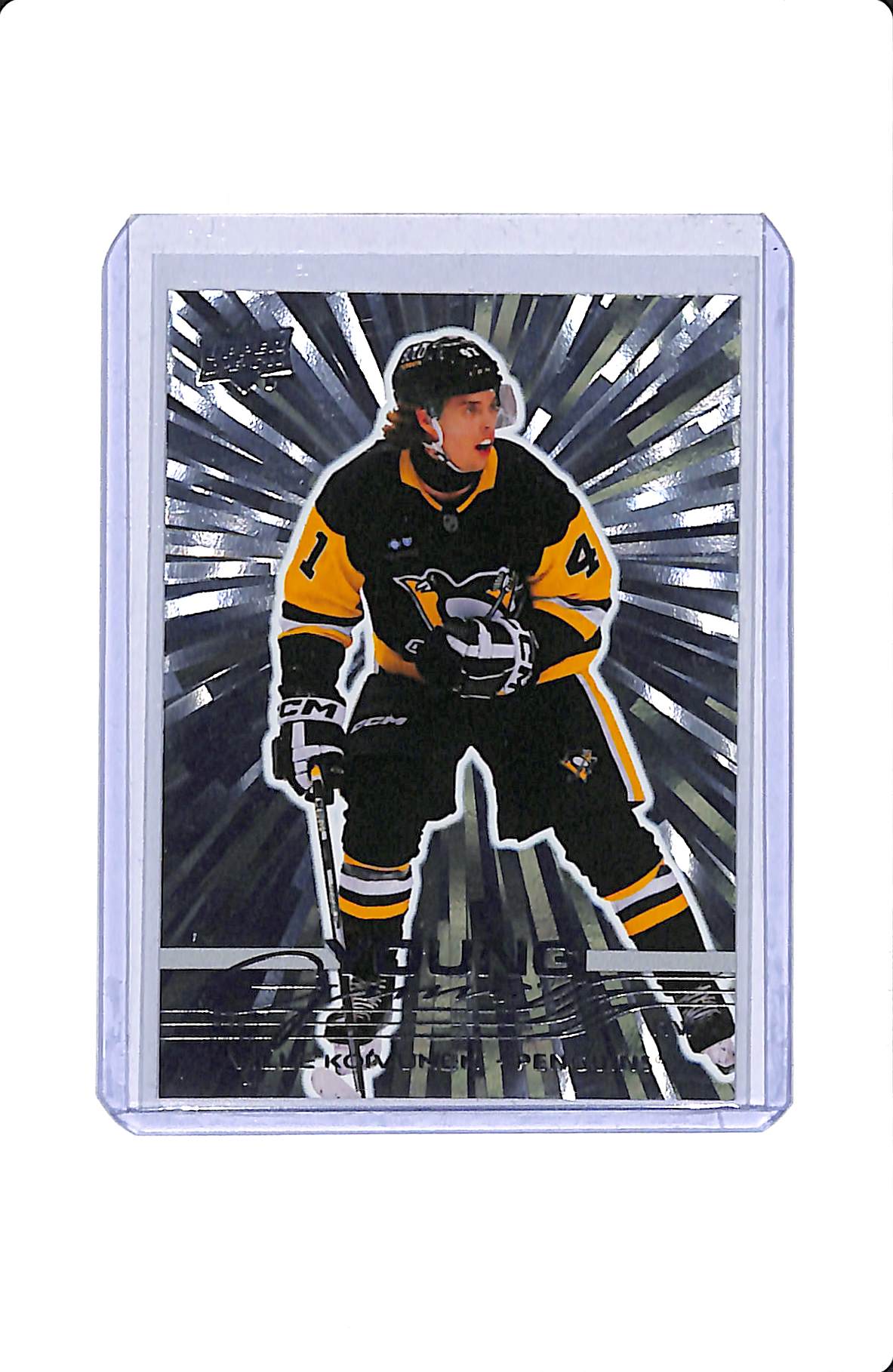 2025-26 UPPER DECK SERIES 1 YOUNG GUNS VILLE KOIVUNEN OUTBURST