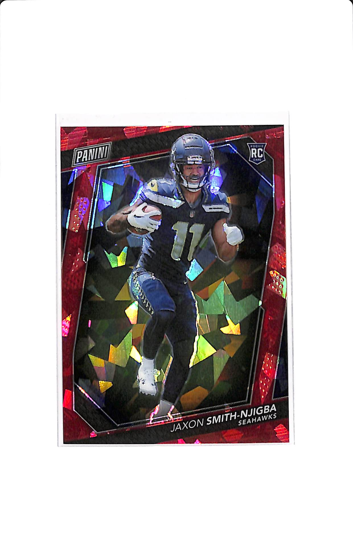 2023 PANINI THE NATIONAL VIP JAXON SMITH-NJIGBA #RC6 RED ICE ROOKIE /199
